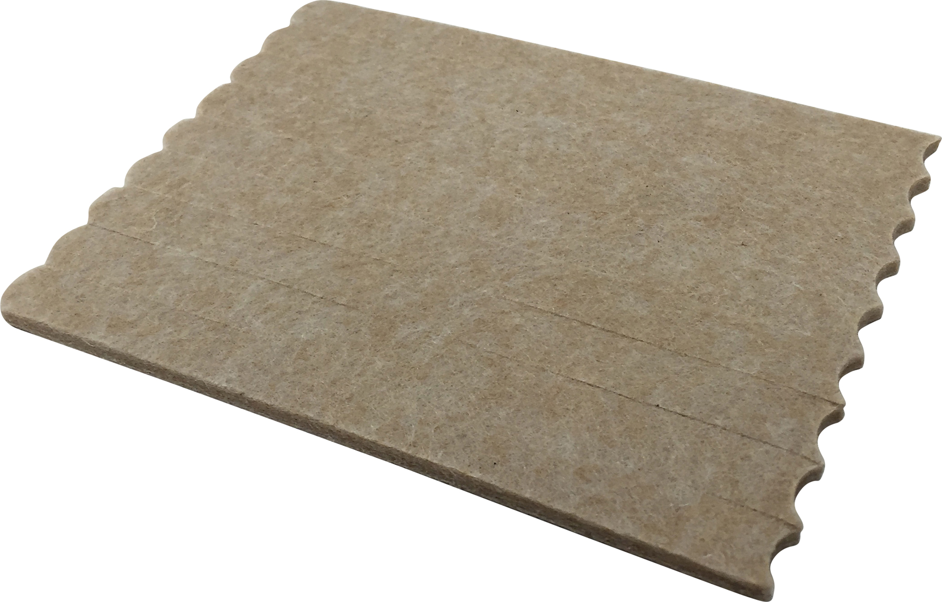 Shepherd Hardware 9954 1/2-Inch x 6-Inch Heavy Duty Self-Adhesive Felt Furniture Strips, 9-Pack, Beige