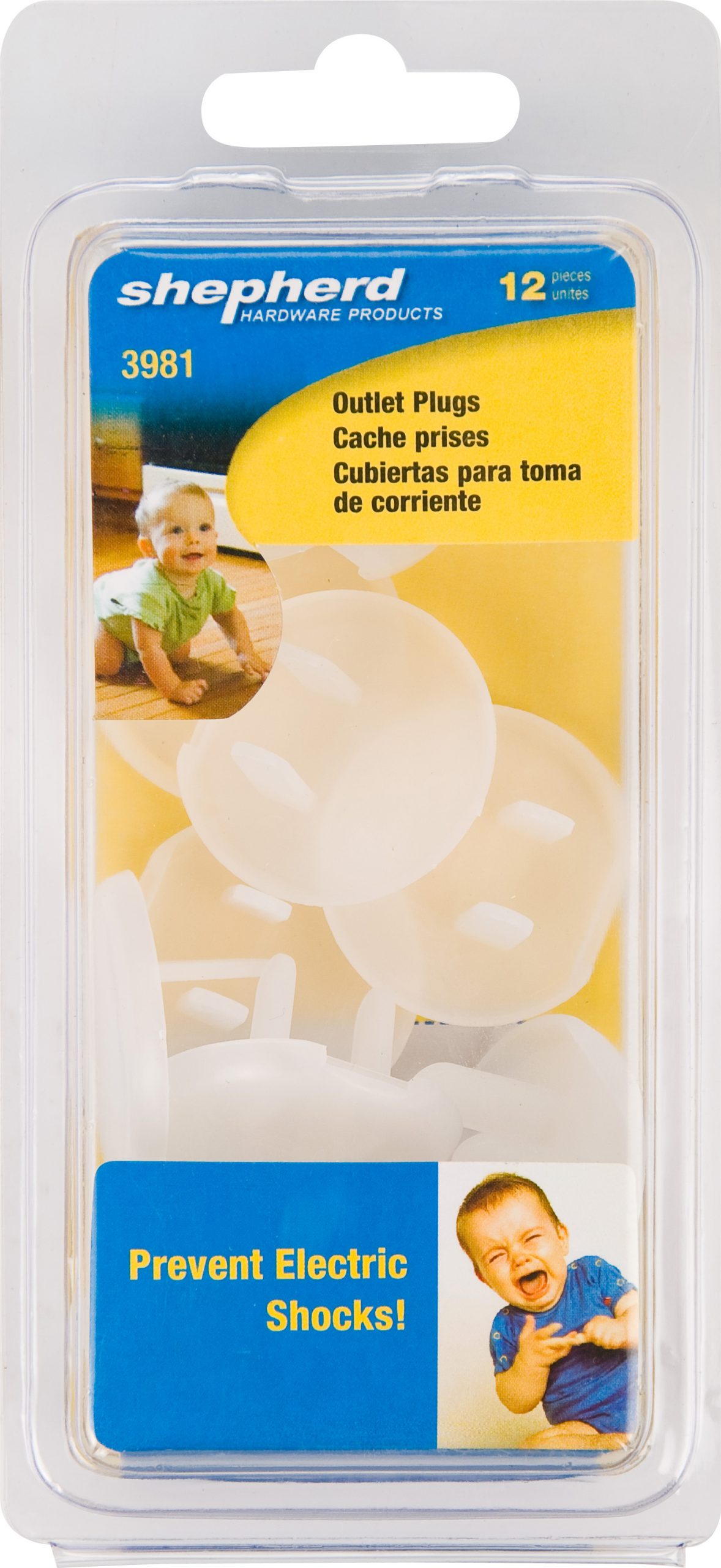 SAFE KIDS SOCKET SAFETY PLUGS, 12-pack