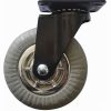 5 pouces Lisse Designer Caster, Chrome Spokes