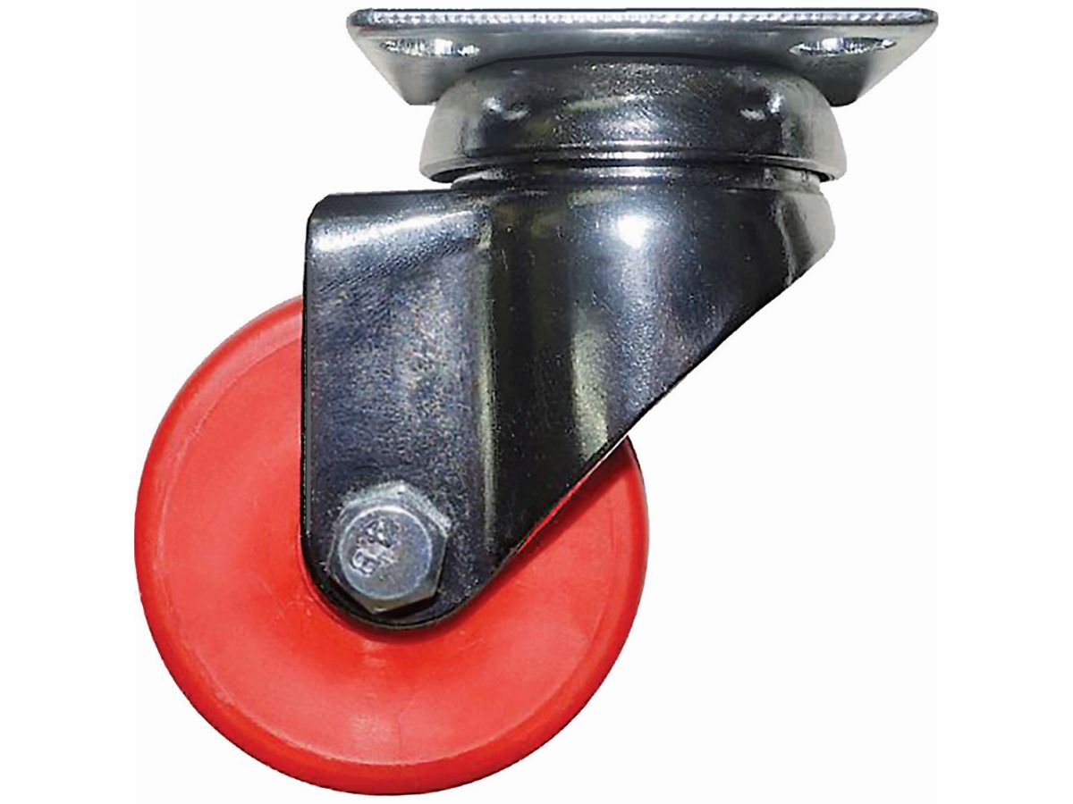 2 Inch Color Designer Casters, Cherry 2-Pack