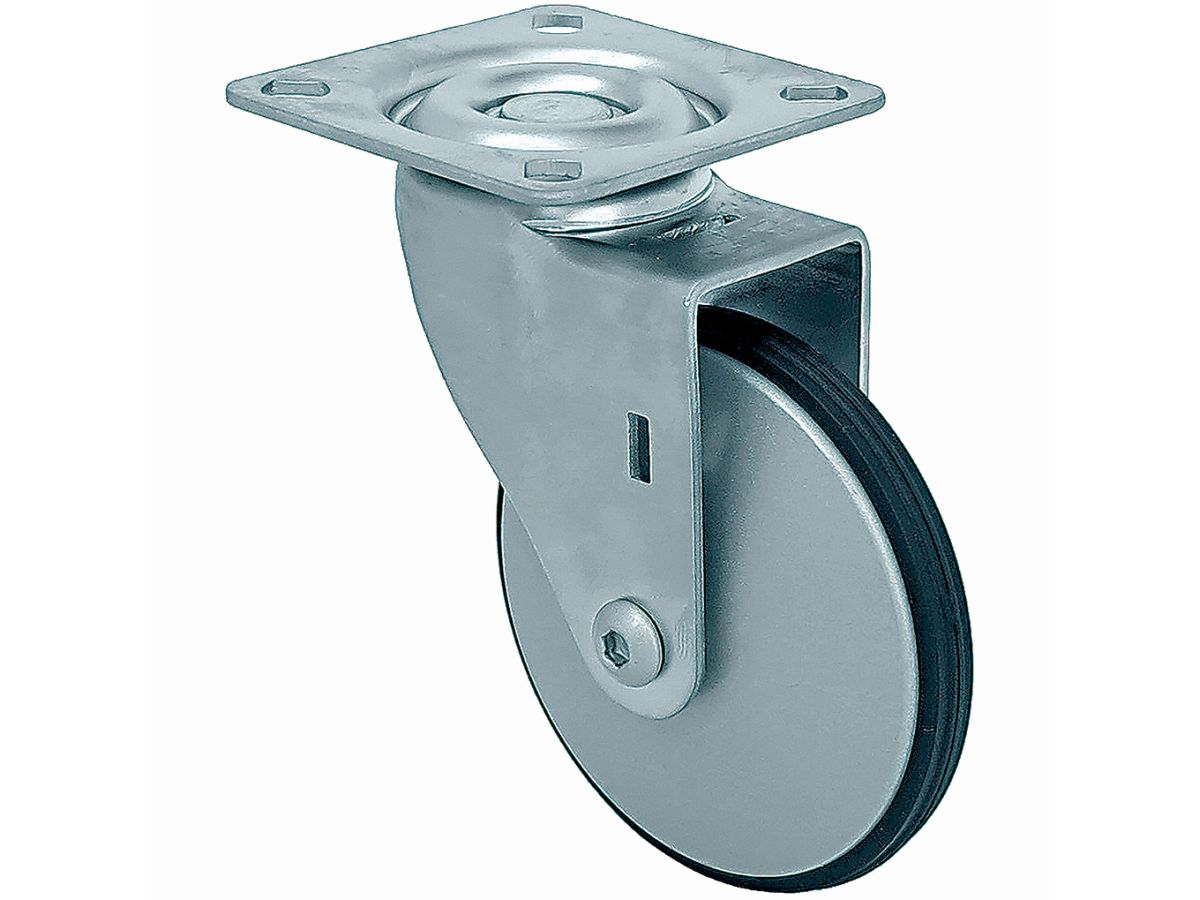 2 Inch Saucer Designer Casters, Aluminum Petite