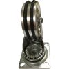 3 pouces Mag Designer Casters, Chrome Bling