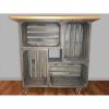 3 pouces Mag Designer Casters, Chrome Bling