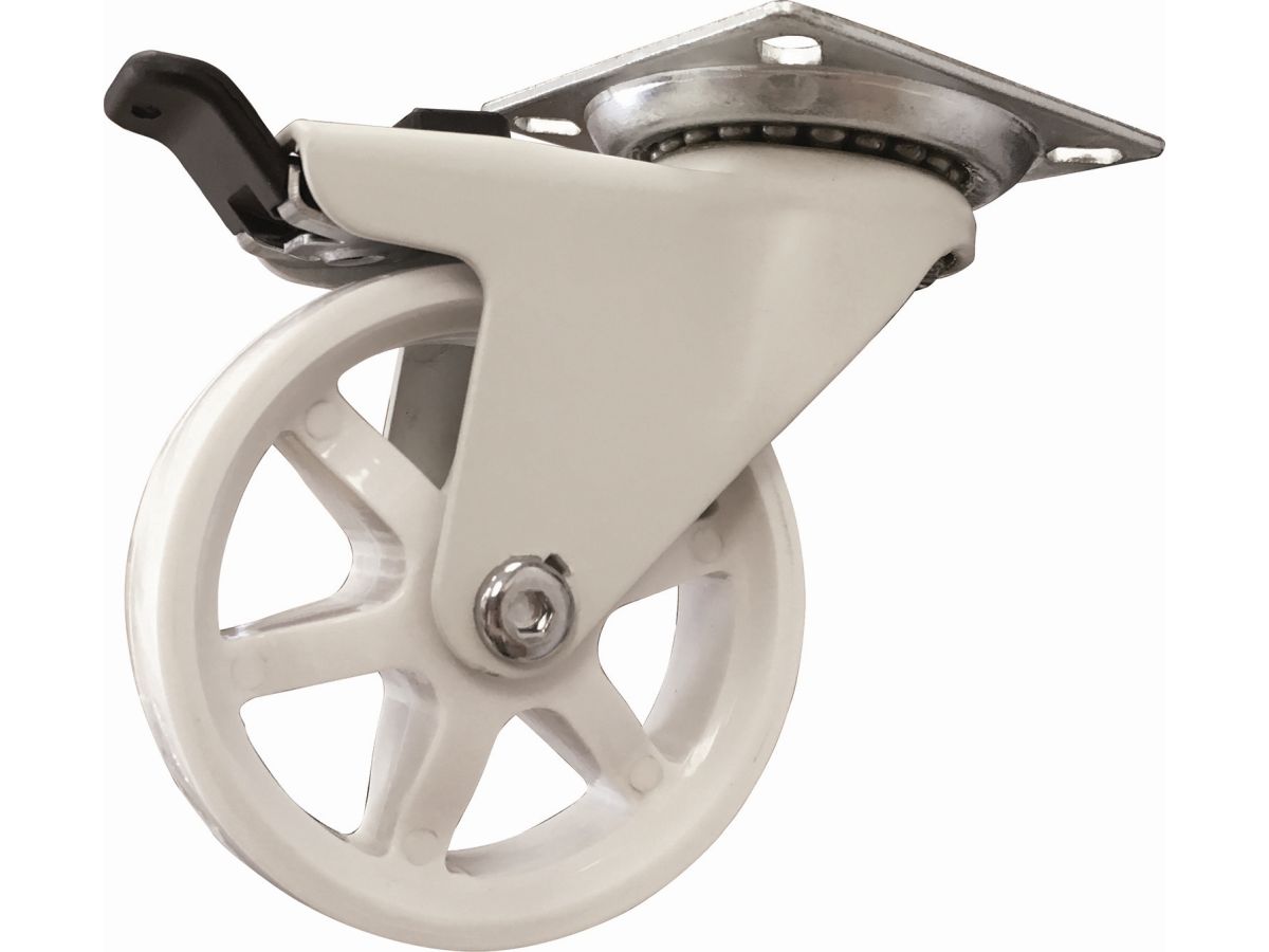 3 Inch Mag Designer Casters, White Bling