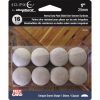 1 pouce Heavy Duty Beige Felt Pads