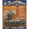 2 pouces Thermoplastic Twin Wheel Caster, 175 lb Capacité de charge, 5-Pack