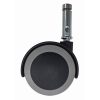 2 pouces Thermoplastic Twin Wheel Caster, 175 lb Capacité de charge, 5-Pack