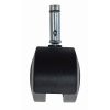 2 pouces Thermoplastic Twin Wheel Caster, 175 lb Capacité de charge, 5-Pack