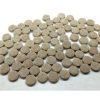 3/8-Inch Self-Adhesive Felt Furniture Pads, 75-Count, Beige