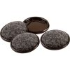 2-Inch Carpet Base Furniture Cups, 4-Pack