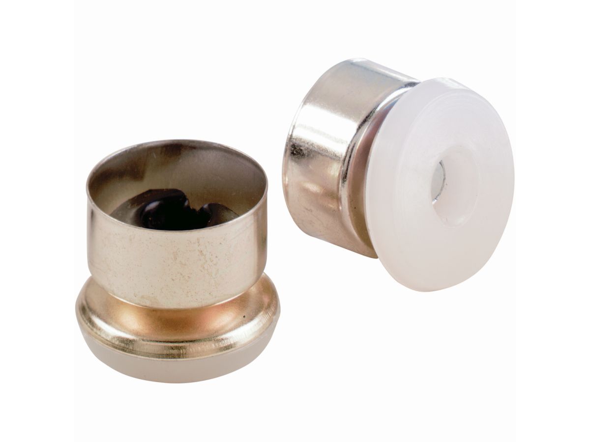 1" Inside Diameter Swivel Glide Brass, 4 pack