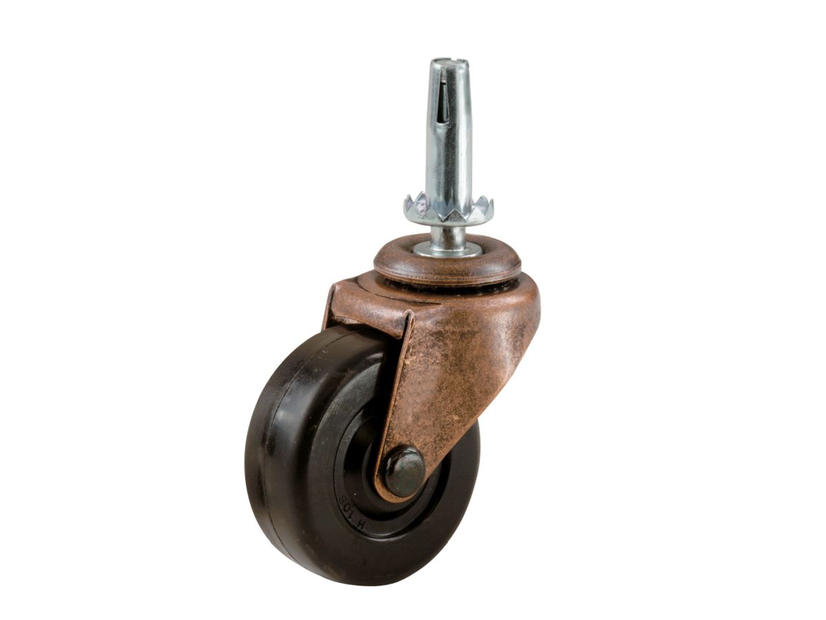 Shepherd Hardware 9798 8-Inch Pneumatic Gate Caster - Spring Loaded, 200 Lb Capacity, For Wood Or Chain Link Fences