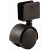 1-5/8-Inch Office Chair U-Bracket Caster, Twin Wheel, 2-Pack