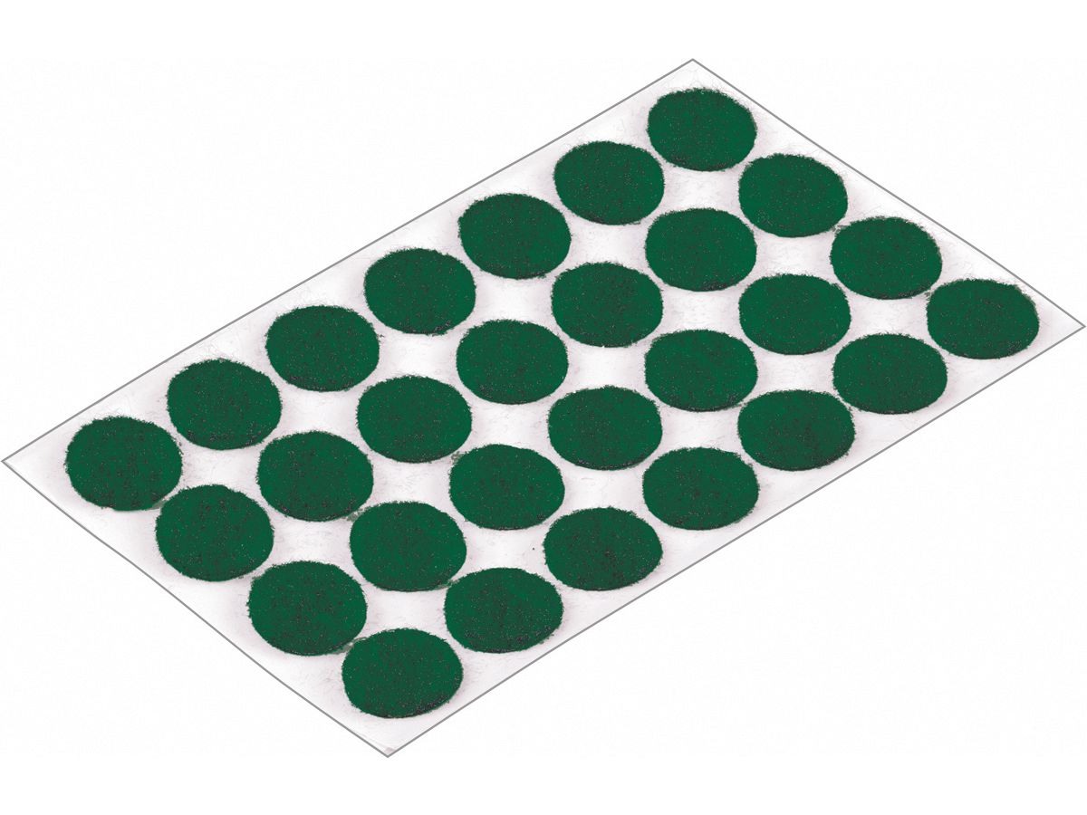 3/8-Inch Self-Adhesive Felt Furniture Pads, 28-Count, Green