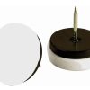 7/8-Inch Nail On Cushioned Furniture Glides, Base en plastique, 4-Pack