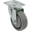 4-Inch Thermoplastic Swivel Caster, 250-lb Load Capacity