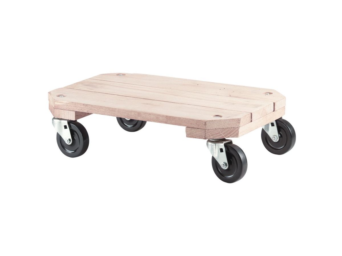 Solid Wood Plant Dolly