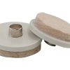 1-1/2-Inch Felt Nail On Furniture Pads, 4-Pack
