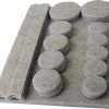 Heavy Duty Self-Adhesive Felt Furniture Pads, Assorted Sizes, 27-Count
