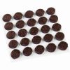 3/8-Inch Self-Adhesive Felt Furniture Pads, 75-Pack, Brown