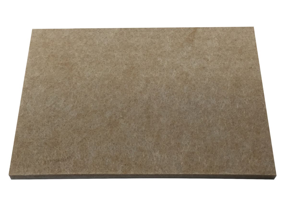 4-1/4-Inch x 6-Inch Heavy Duty Self-Adhesive Felt Furniture Pads, 2-Pack