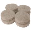 1-1/2-Inch Heavy Duty Self-Adhesive Felt Furniture Pads, 8-Pack, Beige