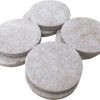 1-1/2-Inch Heavy Duty Self-Adhesive Felt Furniture Pads, 8-Pack, Beige