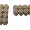 1-Inch Heavy Duty Self-Adhesive Felt Furniture Pads, 48-Count, Beige