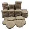 1-Inch Heavy Duty Self-Adhesive Felt Furniture Pads, 48-Count, Beige