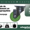2 Inch Color Designer Casters, Kermit 2-Pack