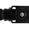 2 pouces Noir et Bleu TPU Swivel Castger avec frein de verrouillage total
